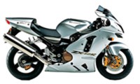 02-05 ZX12R Fairings