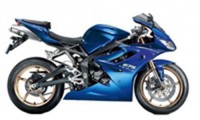 09-12 Daytona 675 Fairings