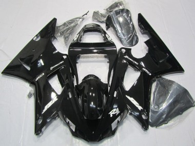 00-01 Gloss Black R1 Fairings