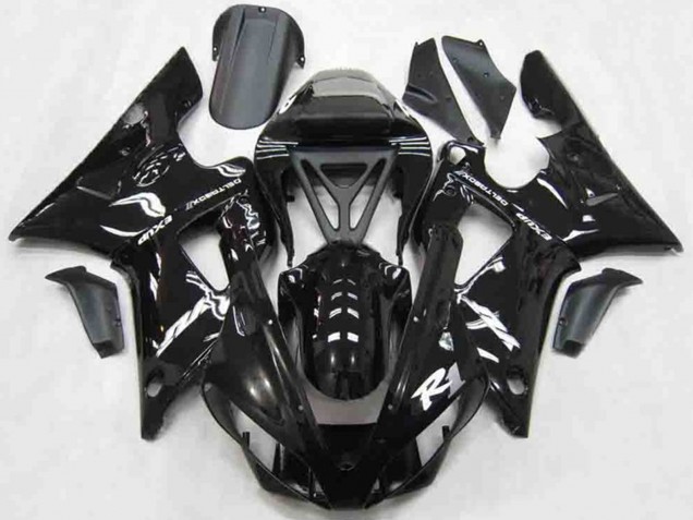 00-01 Gloss Black Style R1 Fairings