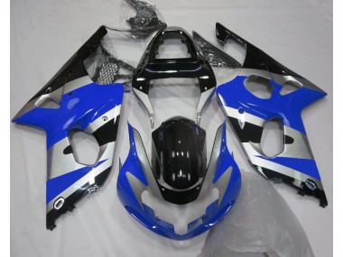 00-02 Blue Silver OEM Style GSXR 1000 Fairings