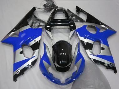 00-02 Blue Silver OEM Style GSXR 1000 Fairings