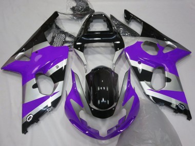 00-02 Purple Silver OEM Style GSXR 1000 Fairings