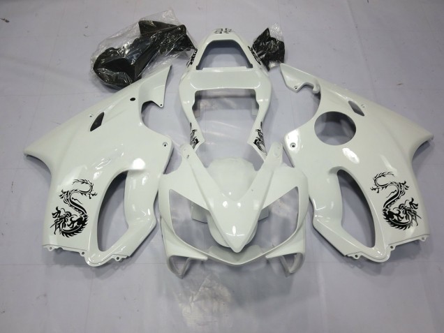 01-03 Dragon White CBR600 F4i Fairings