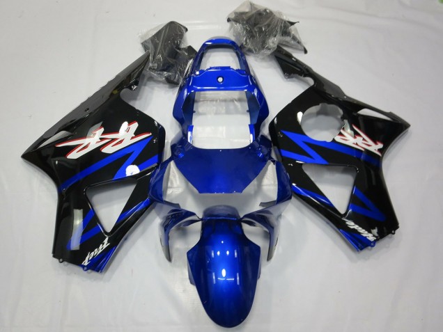 02-03 Blue and Black CBR954RR Fairings