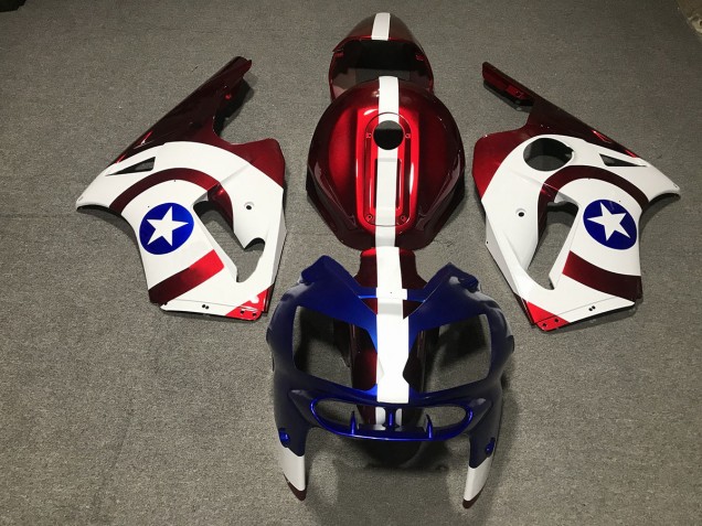 02-05 Captain America ZX12R Fairings