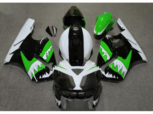 02-05 Green Shark ZX12R Fairings