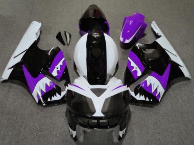 02-05 Purple Shark ZX12R Fairings