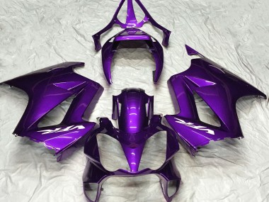 02-12 Deep Purple Plain VFR800 Fairings