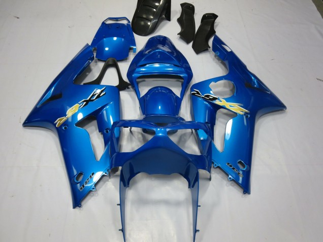 03-04 Blue Ninja ZX6R Fairings