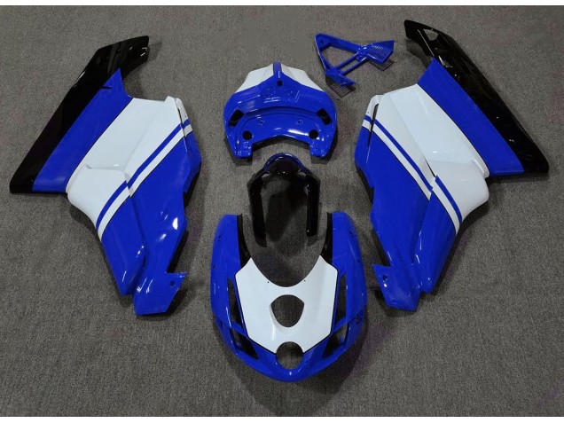 03-04 Gloss Blue & White Ducati 749 999 Fairings