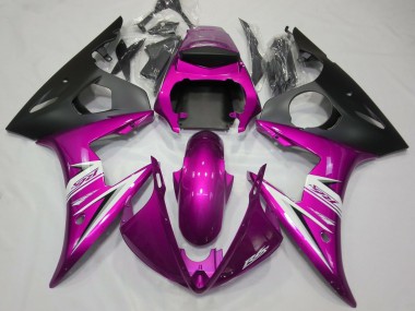 03-04 Gloss Pink & White R6 Fairings