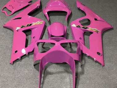 03-04 Gloss Pink ZX6R Fairings