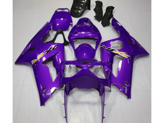 03-04 Gloss Purple ZX6R Fairings