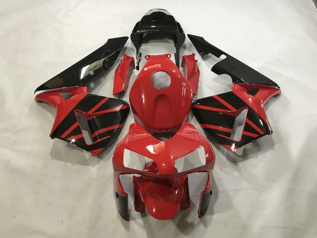 03-04 Gloss Red / Black CBR600RR Fairings