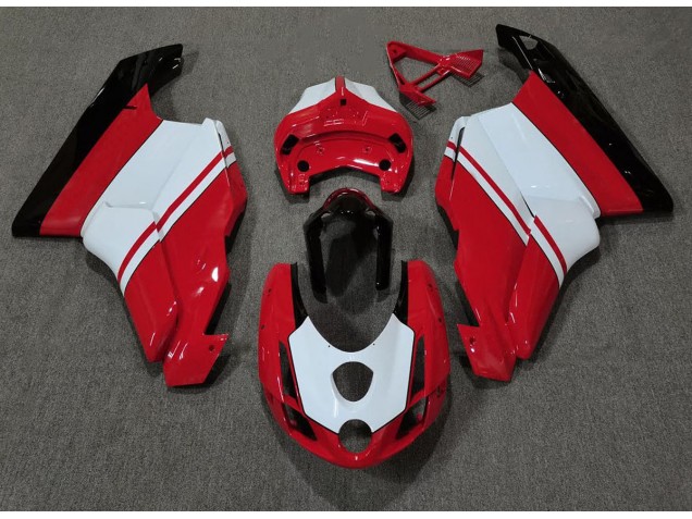 03-04 Gloss Red & White Ducati 749 999 Fairings