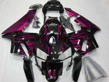 03-04 Hot Pink Flames CBR600RR Fairings