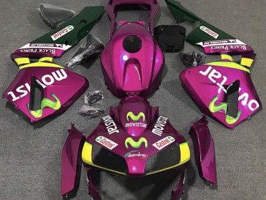 03-04 Hot Pink Movistar CBR600RR Fairings