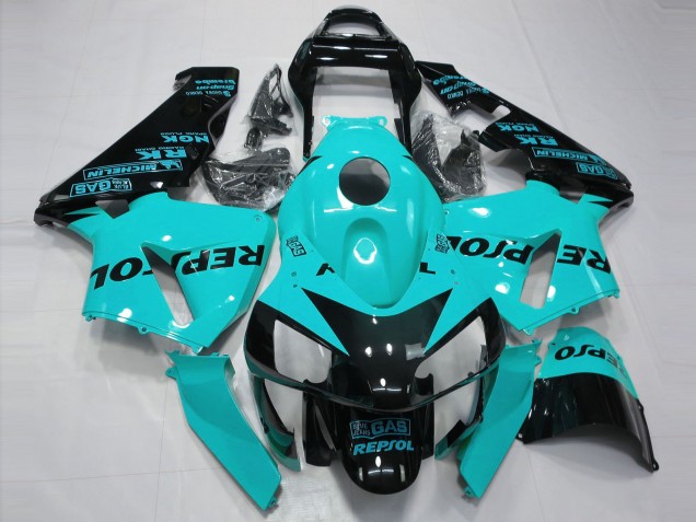 03-04 Light Blue Repsol CBR600RR Fairings