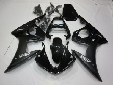 03-04 Matte Black R6 Fairings