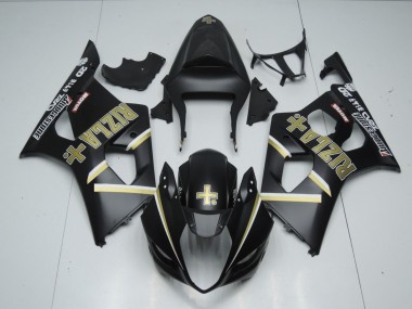 03-04 Matte Black Rizla & GSXR 1000 Fairings