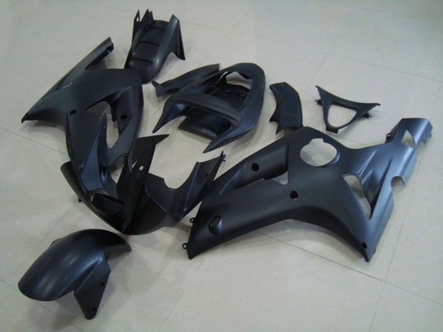 03-04 Matte Black ZX6R Fairings