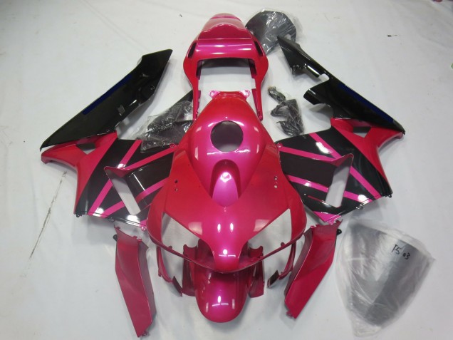 03-04 Pink and Black CBR600RR Fairings