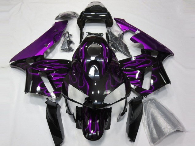 03-04 Purple Flames CBR600RR Fairings