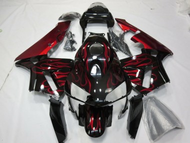 03-04 Red Flame CBR600RR Fairings