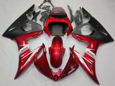 03-04 Red & White R6 Fairings