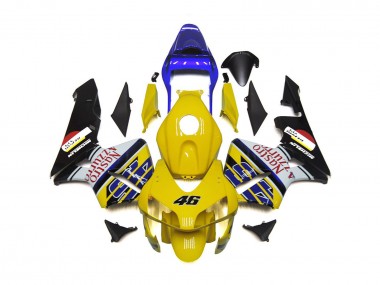 03-04 Yellow Nastro Azzurro 46 CBR600RR Fairings