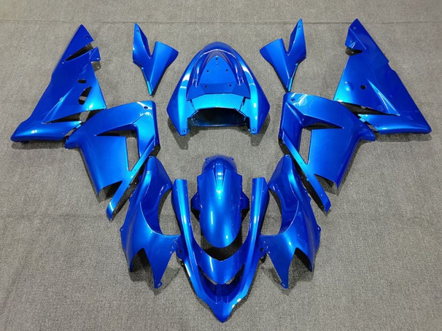 04-05 Bright Blue Pearl ZX10R Fairings