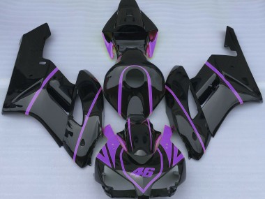 04-05 Gloss Black & Purple CBR1000RR Fairings