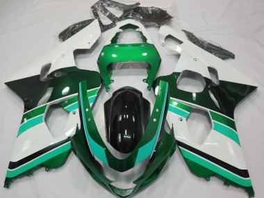 04-05 Gloss Green & Green GSXR 600-750 Fairings