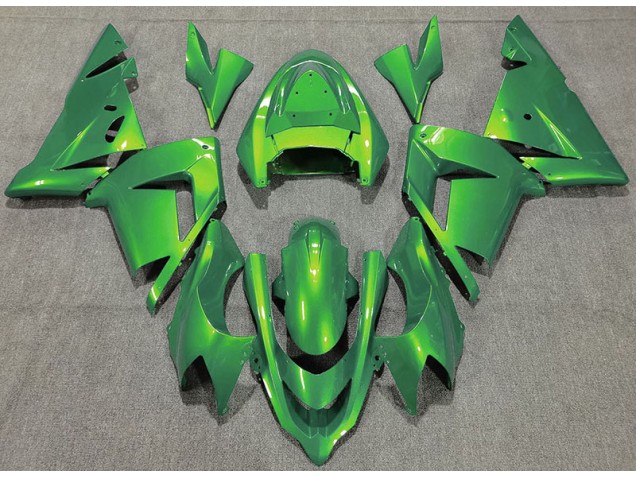 04-05 Gloss Green ZX10R Fairings