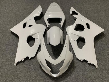 04-05 Gloss White GSXR 600-750 Fairings