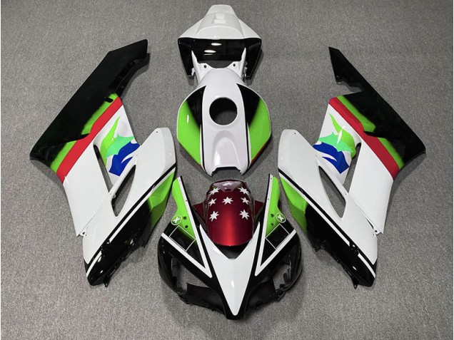 04-05 Green and Red Flag CBR1000RR Fairings