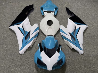 04-05 Light Blue White and Gloss Black CBR1000RR Fairings