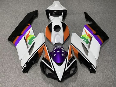 04-05 Orange and Purple Flag CBR1000RR Fairings