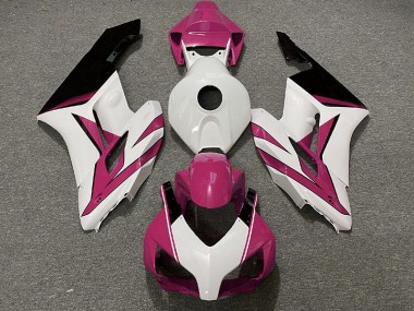 04-05 Pink White and Gloss Black CBR1000RR Fairings