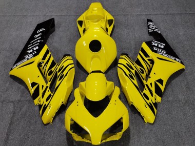 04-05 Yellow Black Flame CBR1000RR Fairings