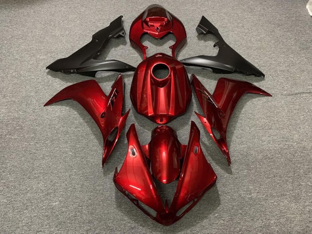 04-06 Candy Apple R1 Fairings