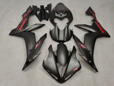 04-06 Matte and Red R1 Fairings