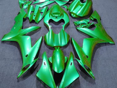 04-06 Solid Green R1 Fairings