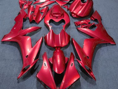 04-06 Solid Red R1 Fairings