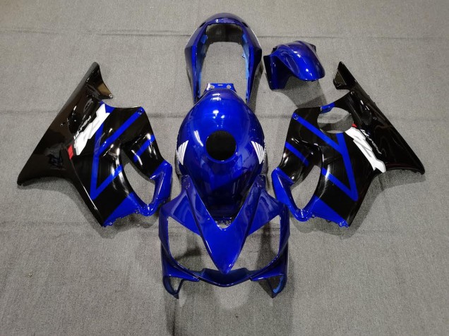 04-07 Gloss Blue and Black CBR600 F4i Fairings