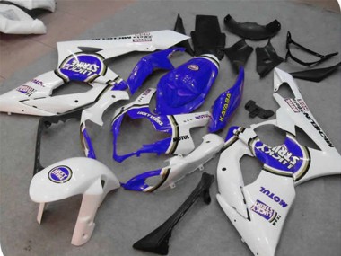 05-06 Blue Lucky Strike GSXR 1000 Fairings