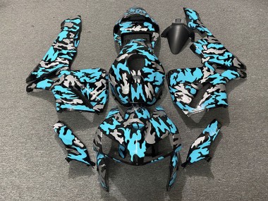 05-06 Camo & LIGHT CYAN CBR600RR Fairings