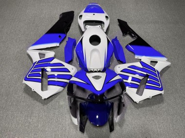 05-06 Dark Blue and White Wings CBR600RR Fairings