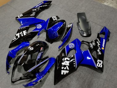 05-06 Gloss Blue and Black Custom GSXR 1000 Fairings